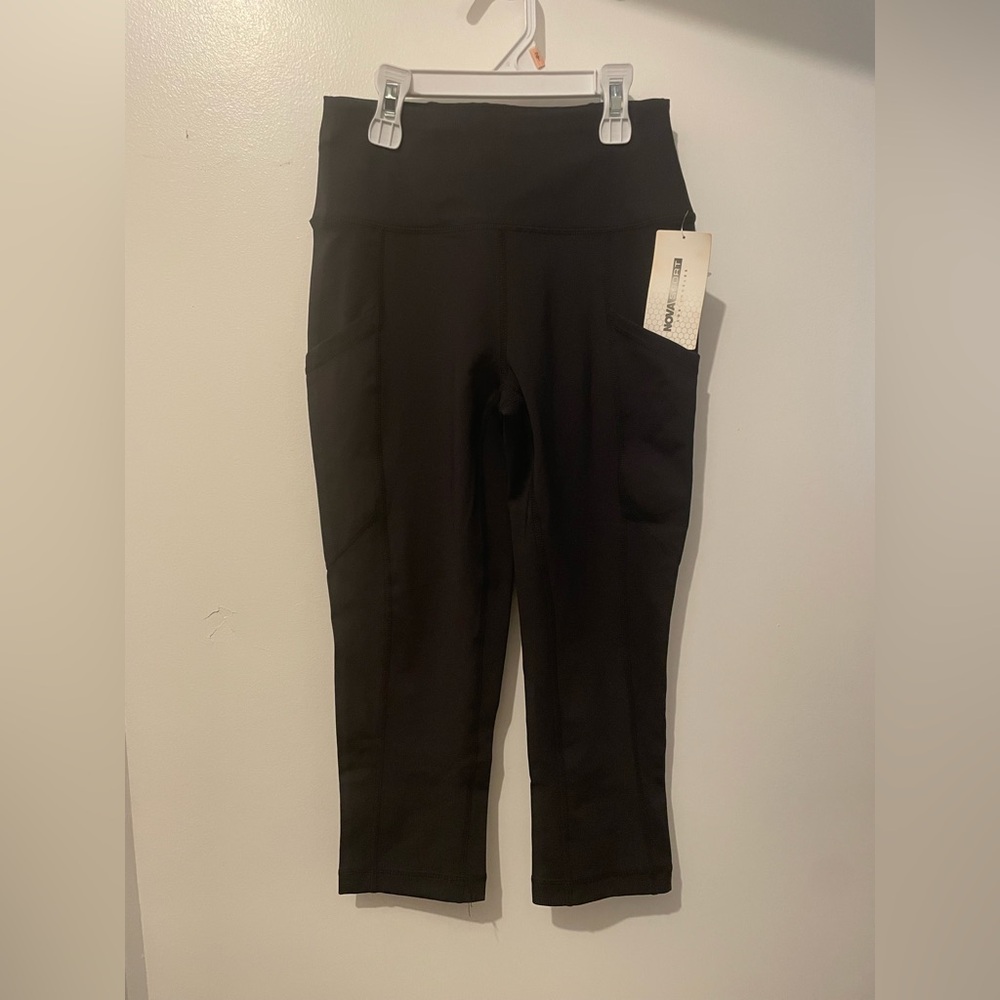 Black workout leggings